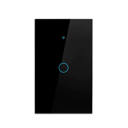 Work with Tuya WIFI Smart Home Switch Light Wall US/EU Glass Touch Panel Voice Wireless Remote Control by Alexa Google Home