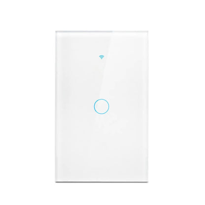 Work with Tuya WIFI Smart Home Switch Light Wall US/EU Glass Touch Panel Voice Wireless Remote Control by Alexa Google Home