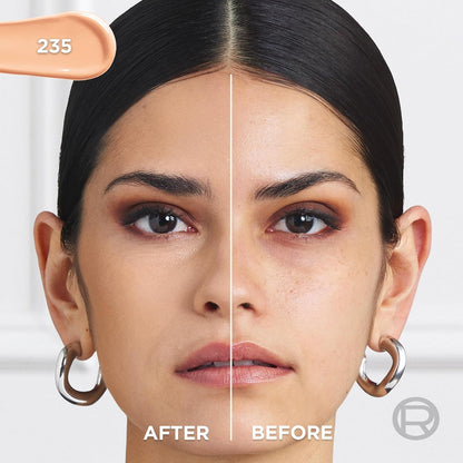 Fondotinta Liquido Infaillible 32H, Coprente a Lunga Tenuta Con Protezione Solare SPF25, Formula Waterproof E Idratante, Tonalità: 235 Miel