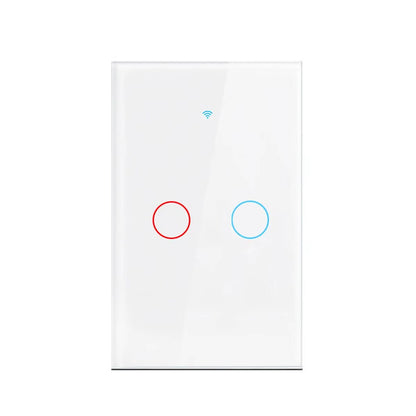 Work with Tuya WIFI Smart Home Switch Light Wall US/EU Glass Touch Panel Voice Wireless Remote Control by Alexa Google Home