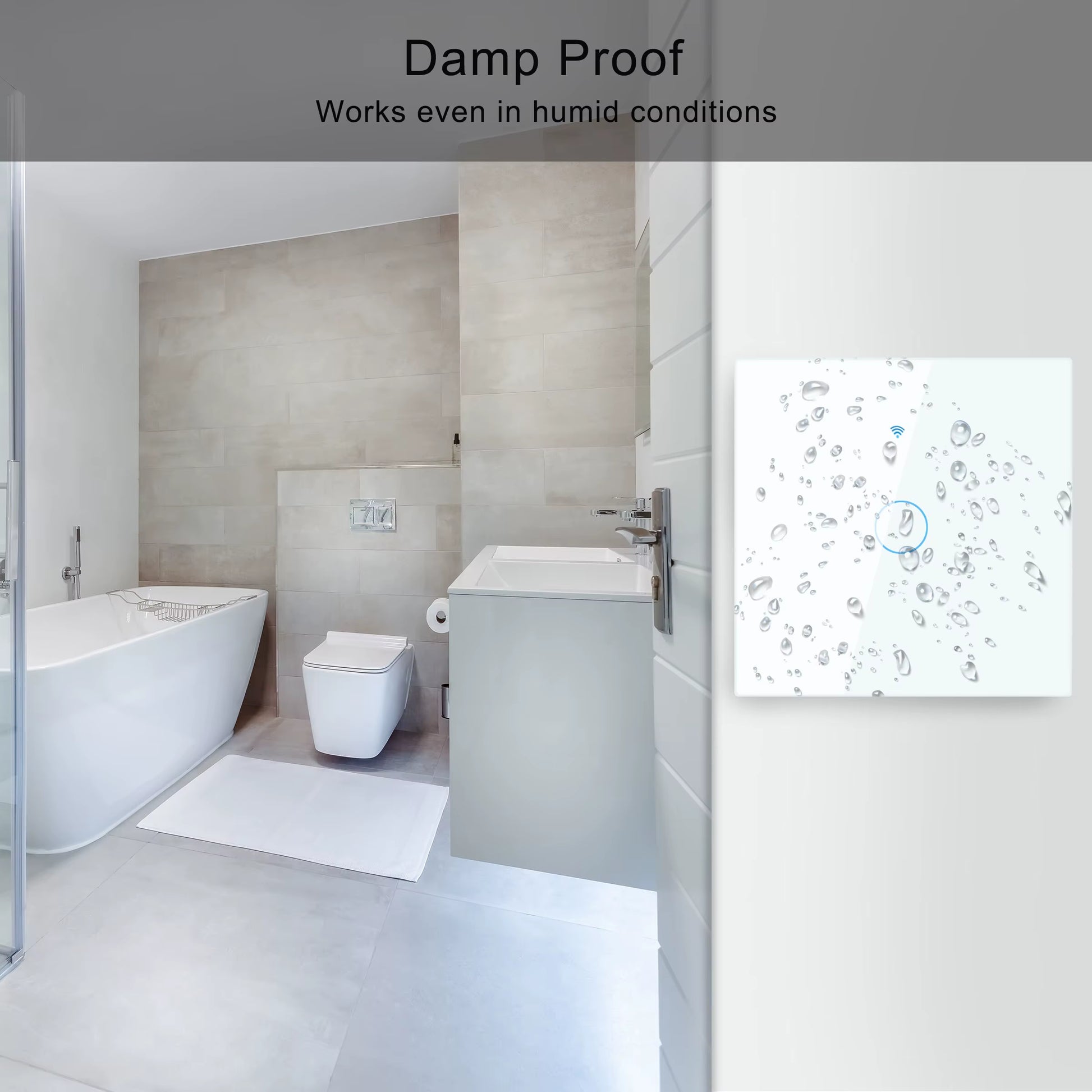 Work with Tuya WIFI Smart Home Switch Light Wall US/EU Glass Touch Panel Voice Wireless Remote Control by Alexa Google Home