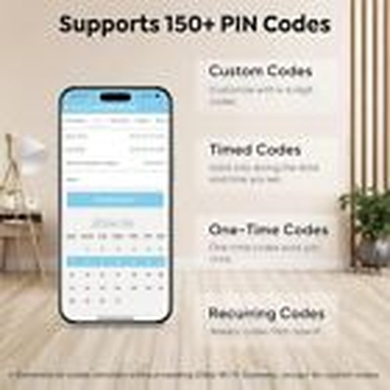 Keyless-Entry Fingerprint Deadbolt Smart Lock: Smart Lock, Automatic