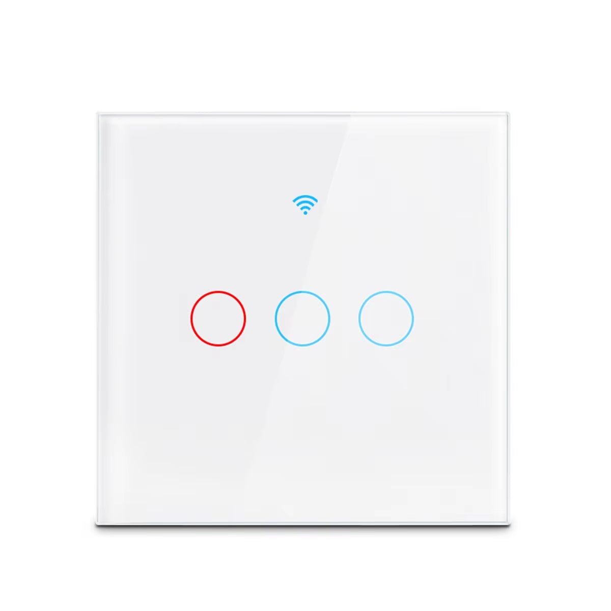 Work with Tuya WIFI Smart Home Switch Light Wall US/EU Glass Touch Panel Voice Wireless Remote Control by Alexa Google Home